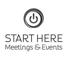 Start Here Meetings & Events Logo